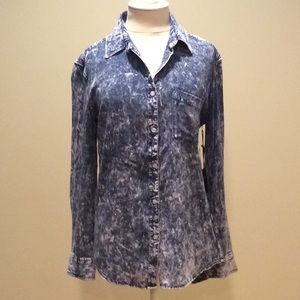 BYCORPUS acid wash shirt